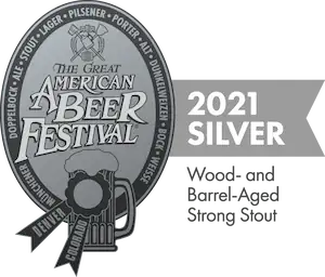 The Great American Beer Festival 2021 Silver Award