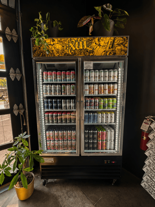 Fully stocked to-go cooler with plenty of different options to choose from